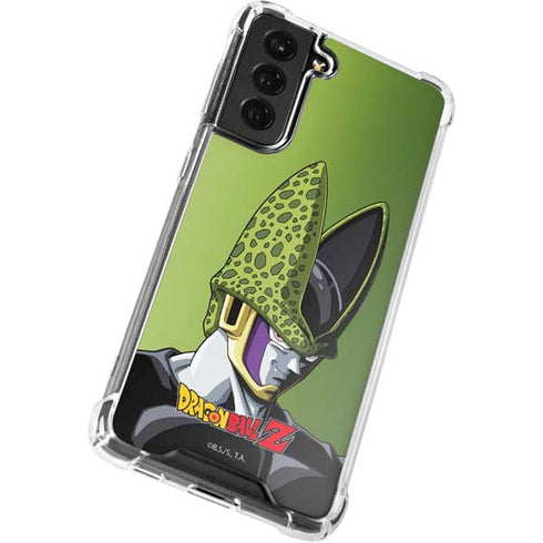 Dragon Ball Z Cell Portrait Galaxy S21 FE Clear Case